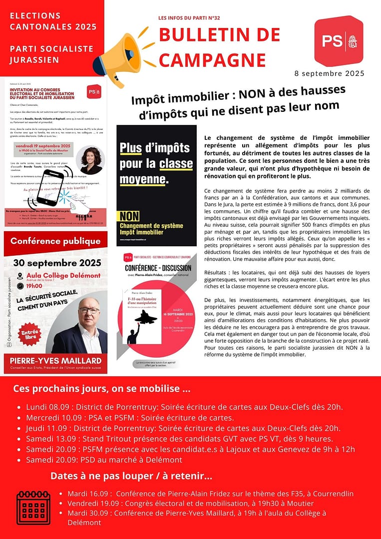 EC 2025 Bulletin de campagne 2